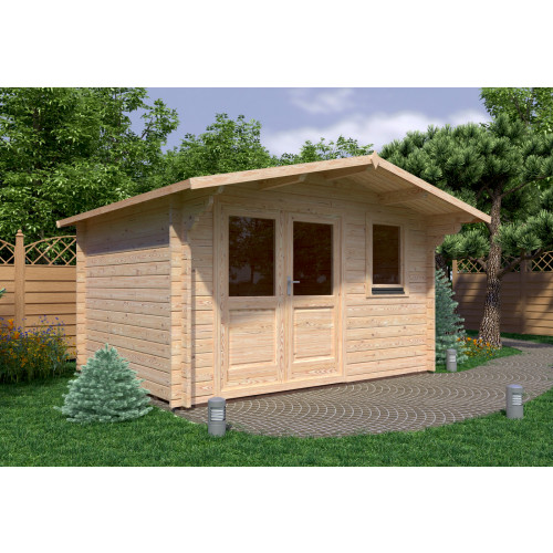 Tuinhuis Oldekerk 28 mm 380x300 cm