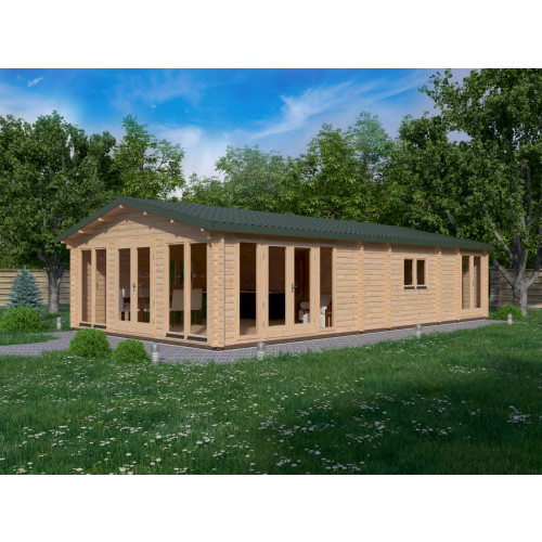 Chalet Groningen 68 mm 600x1150 cm